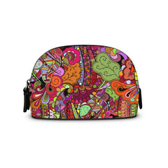 別革化粧ポーチ