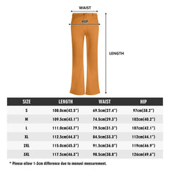 Pinsa Orange Flared Leggings - Blissfully Brand
