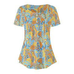 Pinsa Scoop Neck Relaxed Top - Blissfully Brand