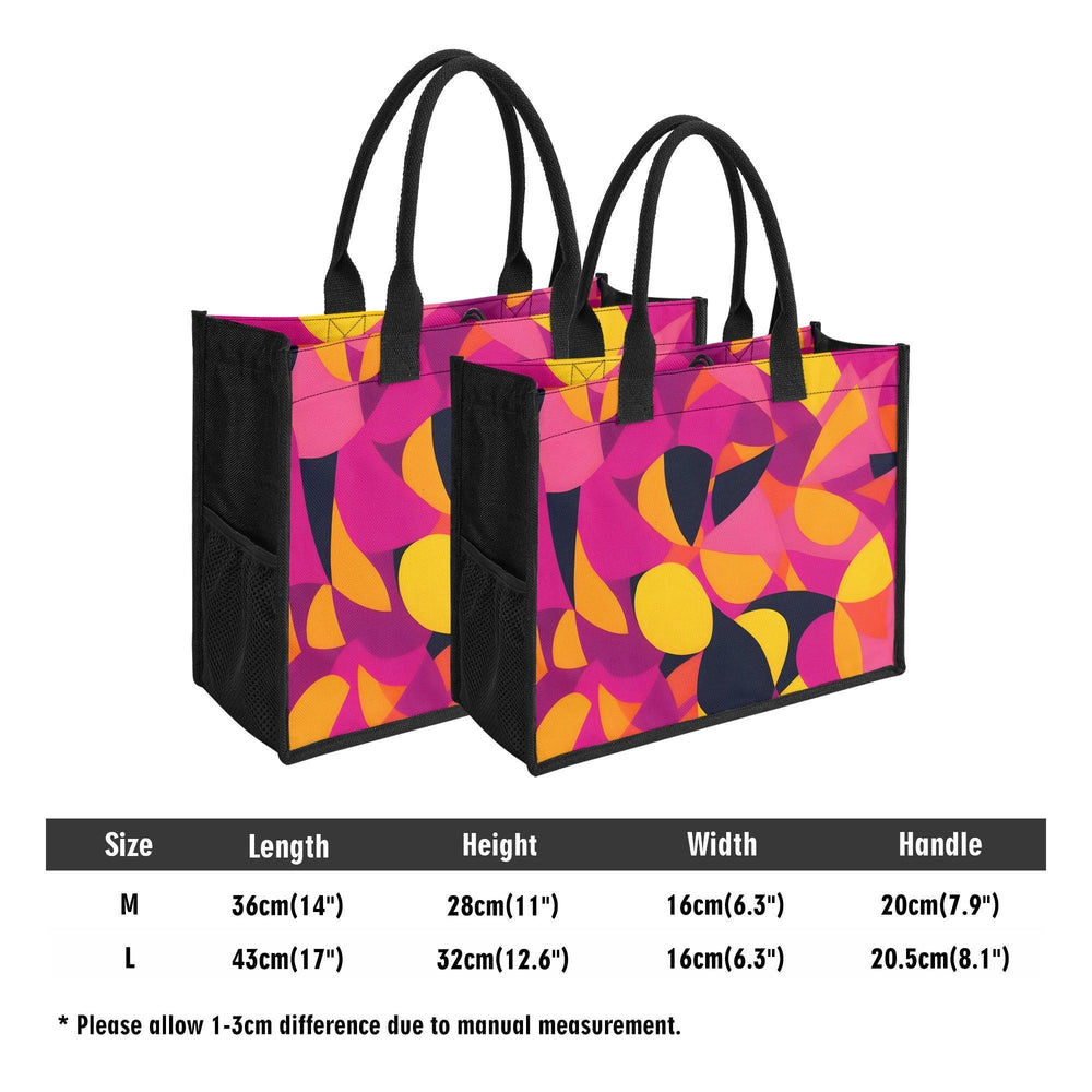 Flight 929 Button Canvas Tote Bag - Airline Series - Blissfully Brand