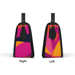 ミュンヘン フェイクレザー クロスボディ サドルバッグ - エアラインシリーズ