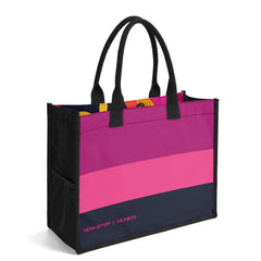 ミュンヘン ボタン キャンバス カラーブロック トラベルトート - エアラインシリーズ