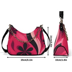 ホノルル フェイクレザー カーブバッグ - エアラインシリーズ