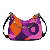 Tokyo Small Faux Leather Curve Bag - Airline Series