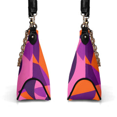 東京フェイクレザーカーブバッグ - エアラインシリーズ