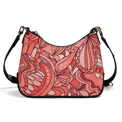 Citra フェイクレザー カーブチェーンバッグ