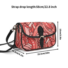 シトラ バックルフラップショルダーバッグ