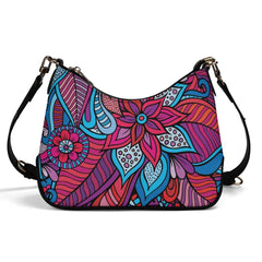 ヴィアジェ フェイクレザー カーブチェーンバッグ