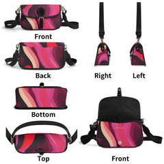 プラハ クロスボディ フラップバッグ - エアラインシリーズ