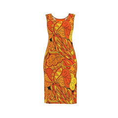 Mandra Bodycon Split Leg Midi Dress