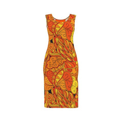 Mandra Bodycon Split Leg Midi Dress