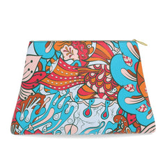 Inia Leather Clutch Bag