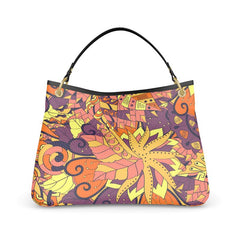 Aki Leather Slouch Hobo Bag