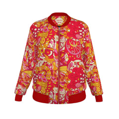 Decora Flexe Denim Bomber Jacket