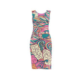 Arane Bodycon Split Leg Midi Dress