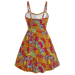 Inela A-line Sweetheart Summer Dress
