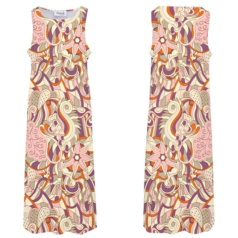 Amai Sleeveless Maxi Dress - Blissfully Brand