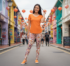 Amai LYCRA® Mid-Rise Leggings