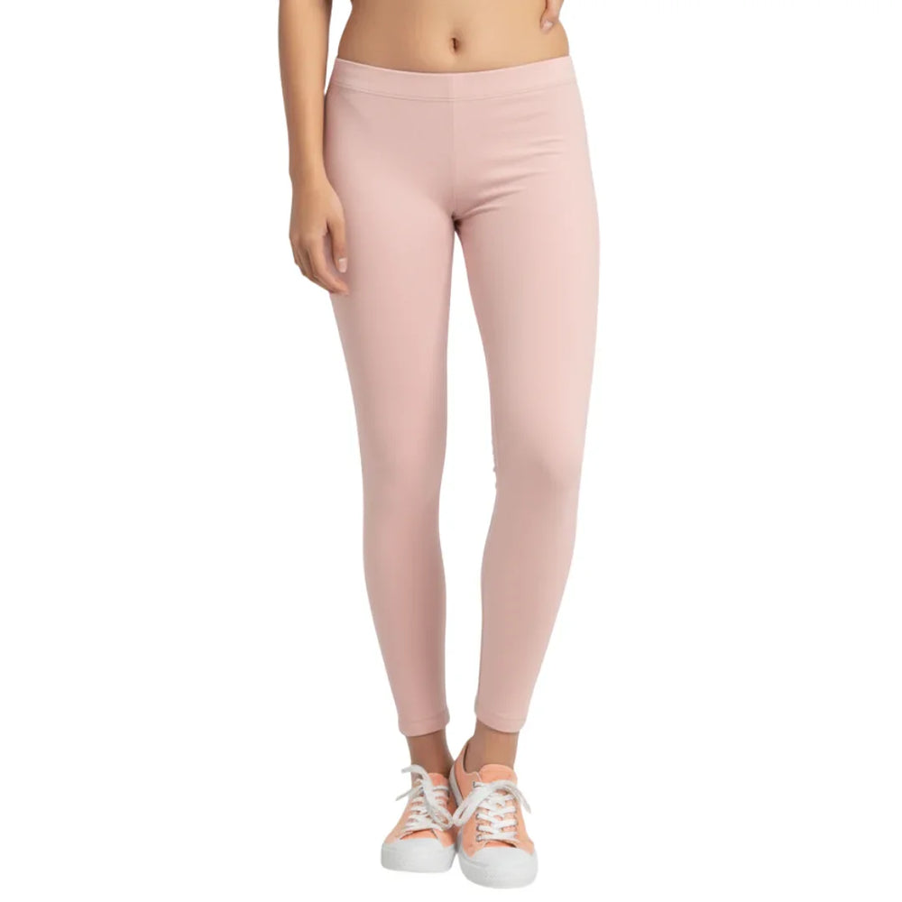 blush pink Amai mid-rise casual leggings - Coordinate - Lounging - Blissfully Brand