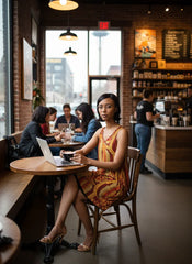 Ame V-neck Sleeveless Reversible Dress