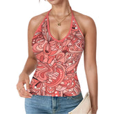 Citra Halter V-neck Cami Top