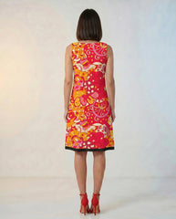 Decora V-neck Sleeveless Reversible Dress