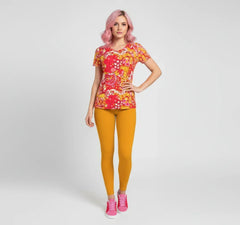 Decora V-neck Tee