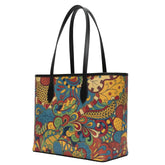 Ebisa Leather Shopper Tote