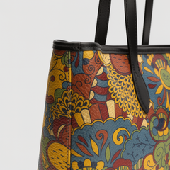 エビサレザーショッパートート