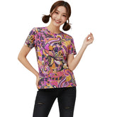 Ela Crew Neck Fitted Tee