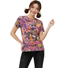 Ela クルーネック フィット T シャツ