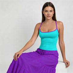 Cyan Cami Tank Top - Core Essentials