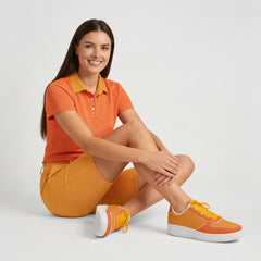 Tangerine Straight Fit Pocket Shorts - Core Essentials