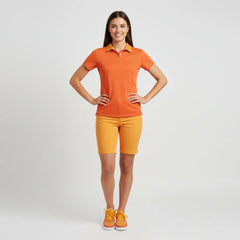 Tangerine Orange Polo Shirt - Core Essentials