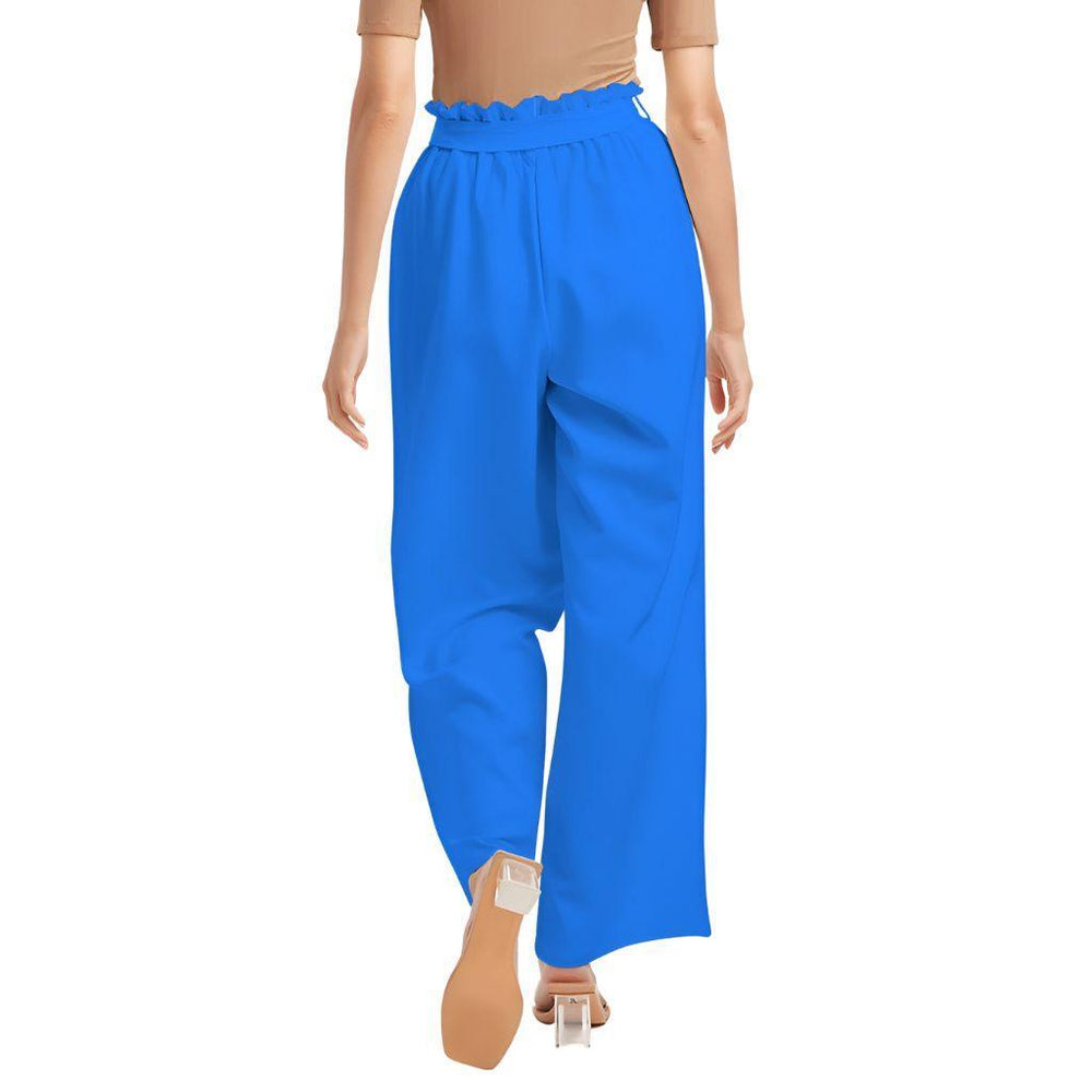 Ima Blue High-Rise Wide Leg Pants - Blissfully Brand