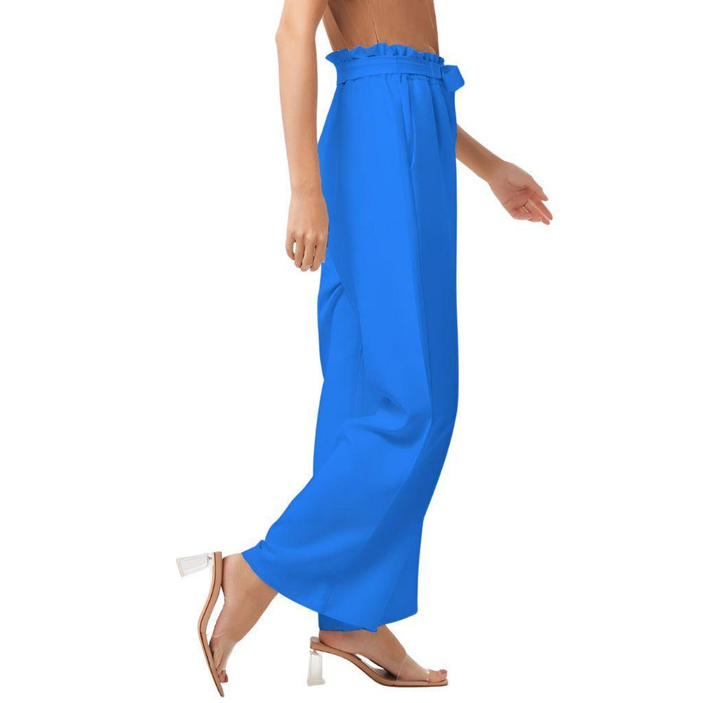 Ima Blue High-Rise Wide Leg Pants - Blissfully Brand