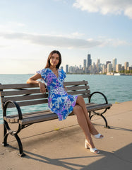 Imi Flounce Wrap Dress