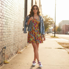 Inela レーサーバックドレス