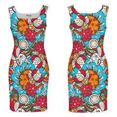 Inia Sleeveless Bodycon Dress