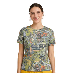 Jana フィット クルーネック T シャツ