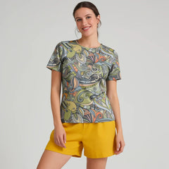 Jana フィット クルーネック T シャツ