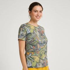 Jana フィット クルーネック T シャツ