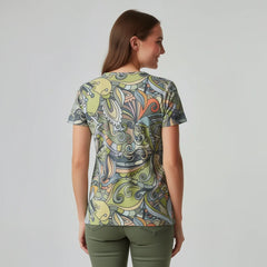 Jana Fitted V-Neck Tee