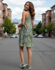 Jana Halter Flare Dress