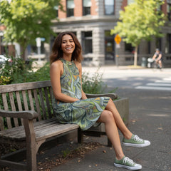 Jana Halter Flare Dress