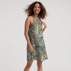 Jana Halter Flare Dress