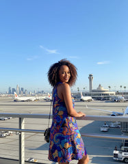 Jina Halter Flare Dress