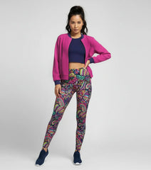 Juhla Color Series Zip Up Bomber Jacket