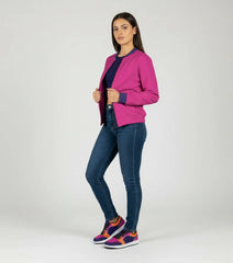 Juhla Color Series Zip Up Bomber Jacket