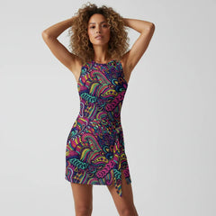 Juhla Sleeveless Mini Bodysuit Dress